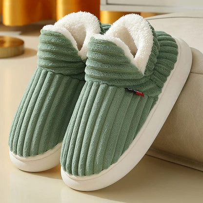 Chausson botte femme fourré