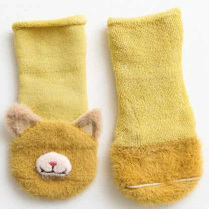 Chausson bebe animaux coton