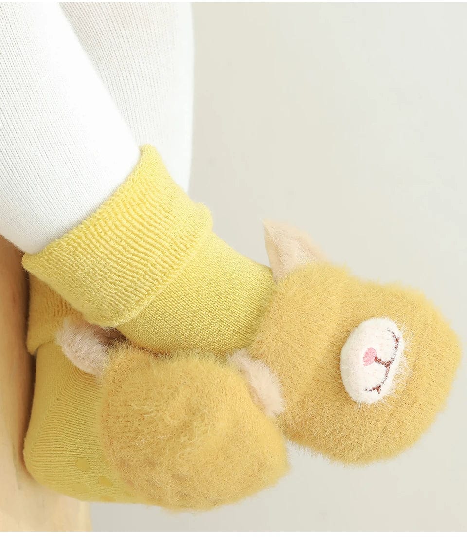 Chausson bebe animaux coton