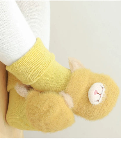 Chausson bebe animaux coton
