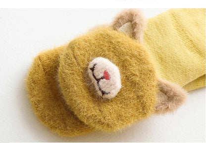 Chausson bebe animaux coton