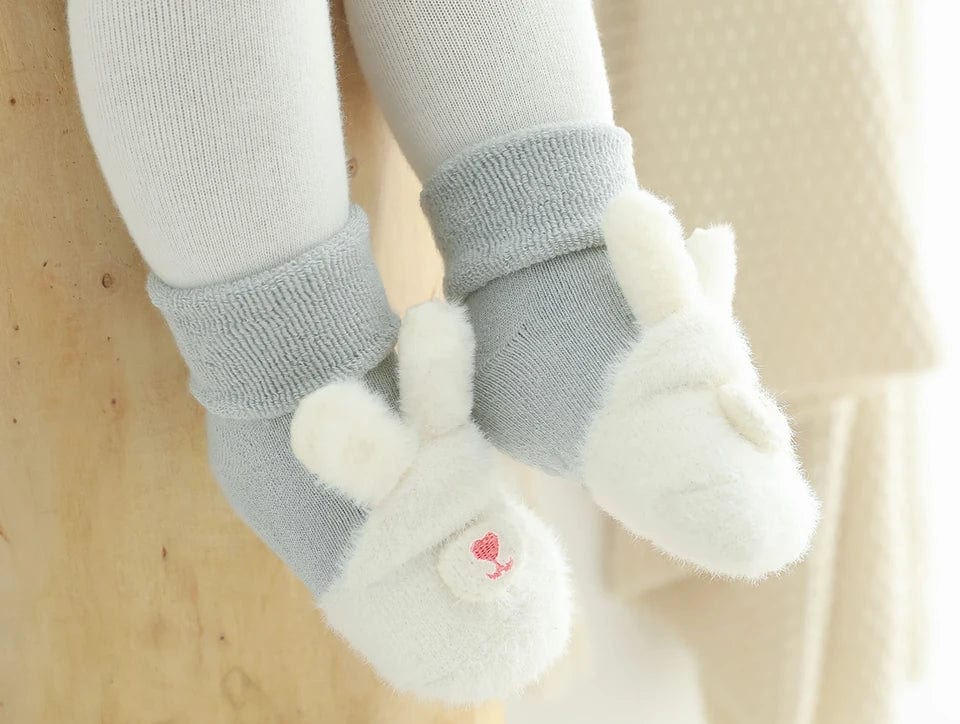 Chausson bebe animaux coton