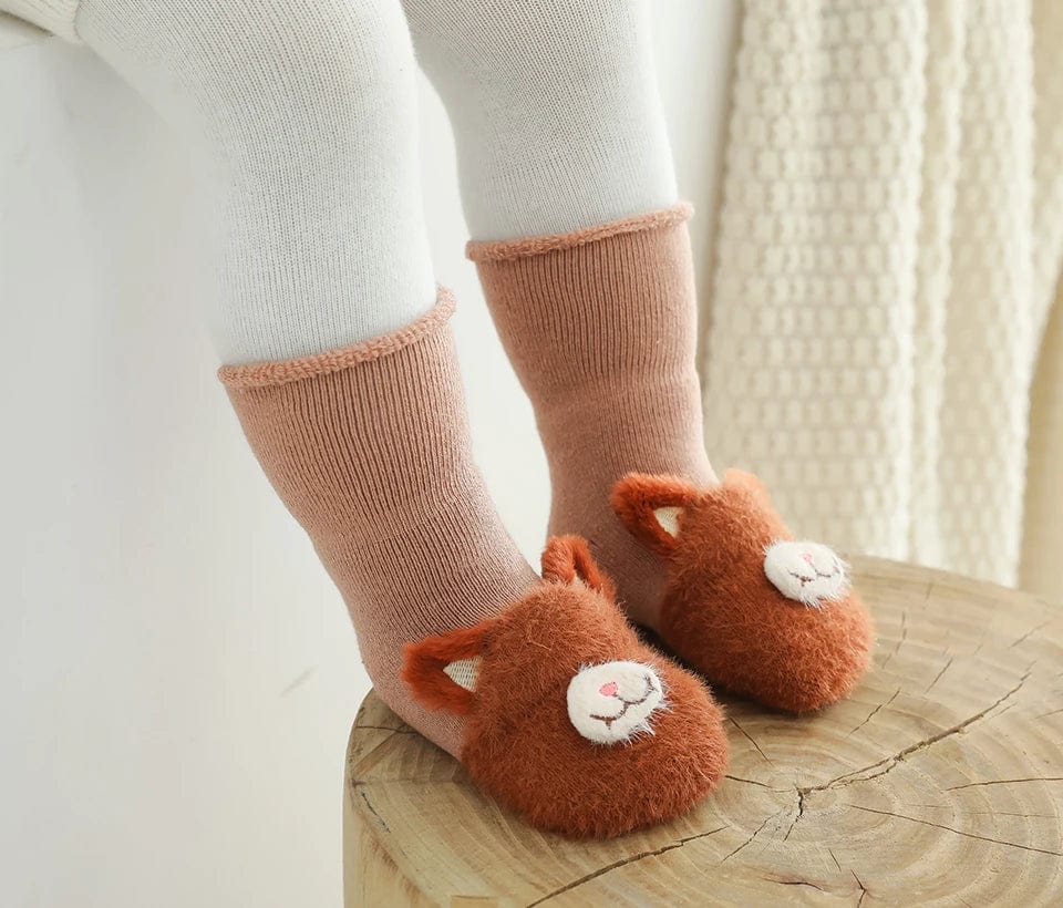 Chausson bebe animaux coton