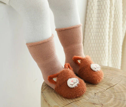 Chausson bebe animaux coton