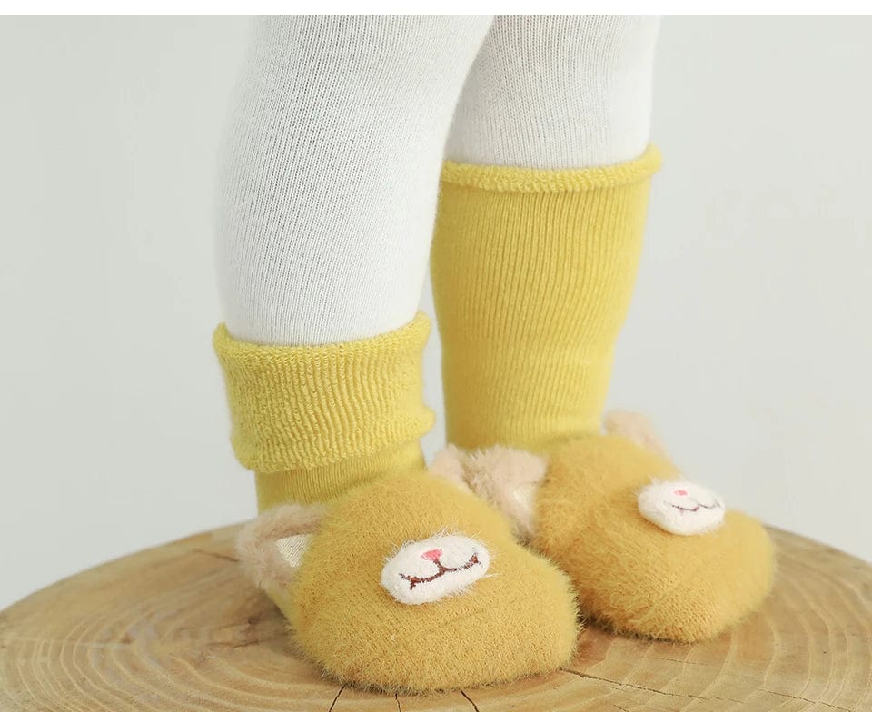 Chausson bebe animaux coton