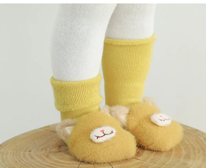 Chausson bebe animaux coton