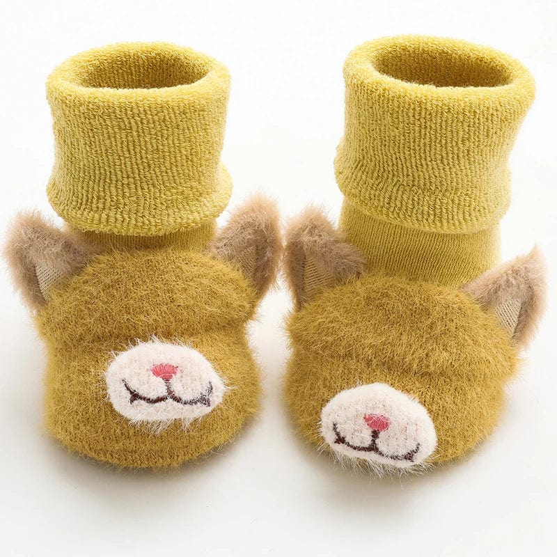 Chausson bebe animaux coton