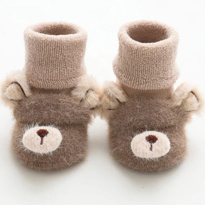 Chausson bebe animaux coton