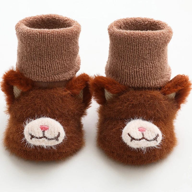 Chausson bebe animaux coton