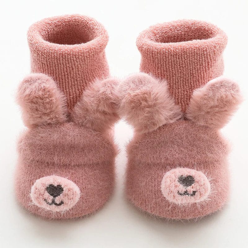 Chausson bebe animaux coton