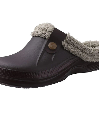 Sabots fourrés homme confort