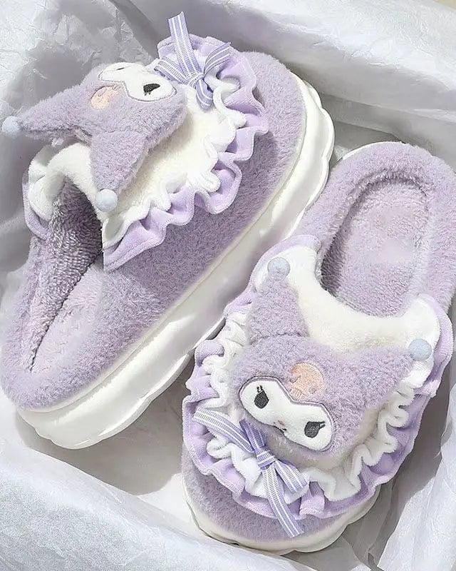 Chausson femme kawaii
