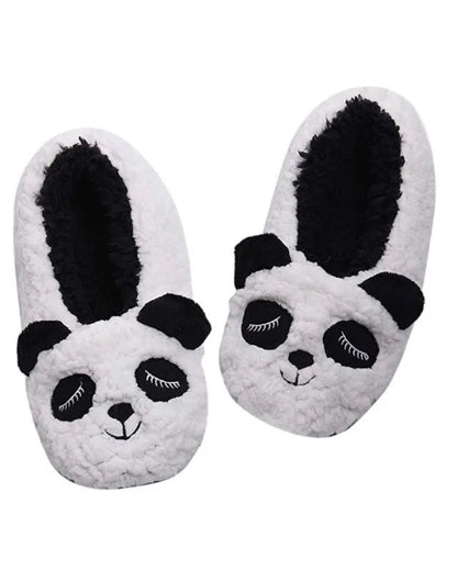 Chausson femme motif animal