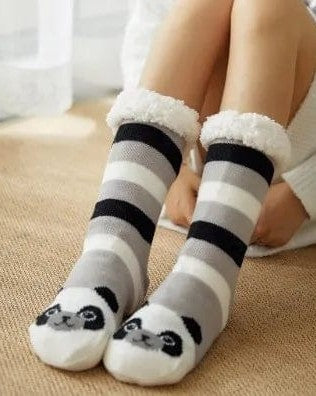 Chausson chaussette femme hiver