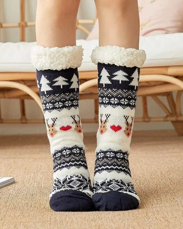 Chausson chaussette femme hiver