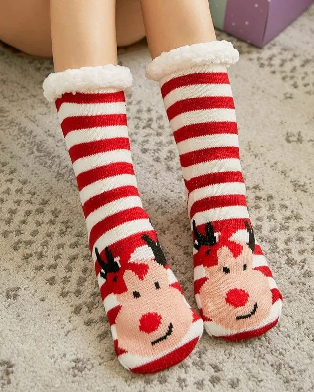 Chausson chaussette femme hiver