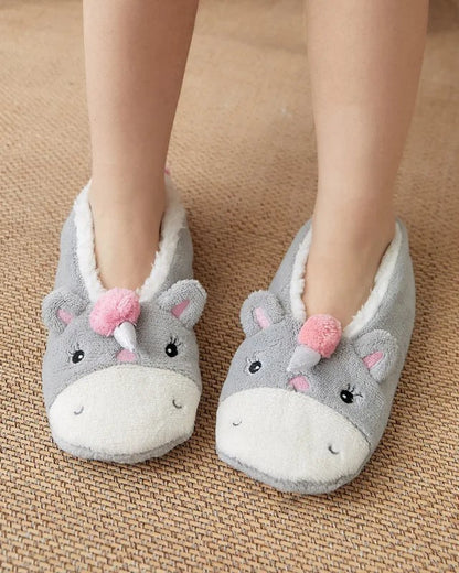 Chausson femme motif animal