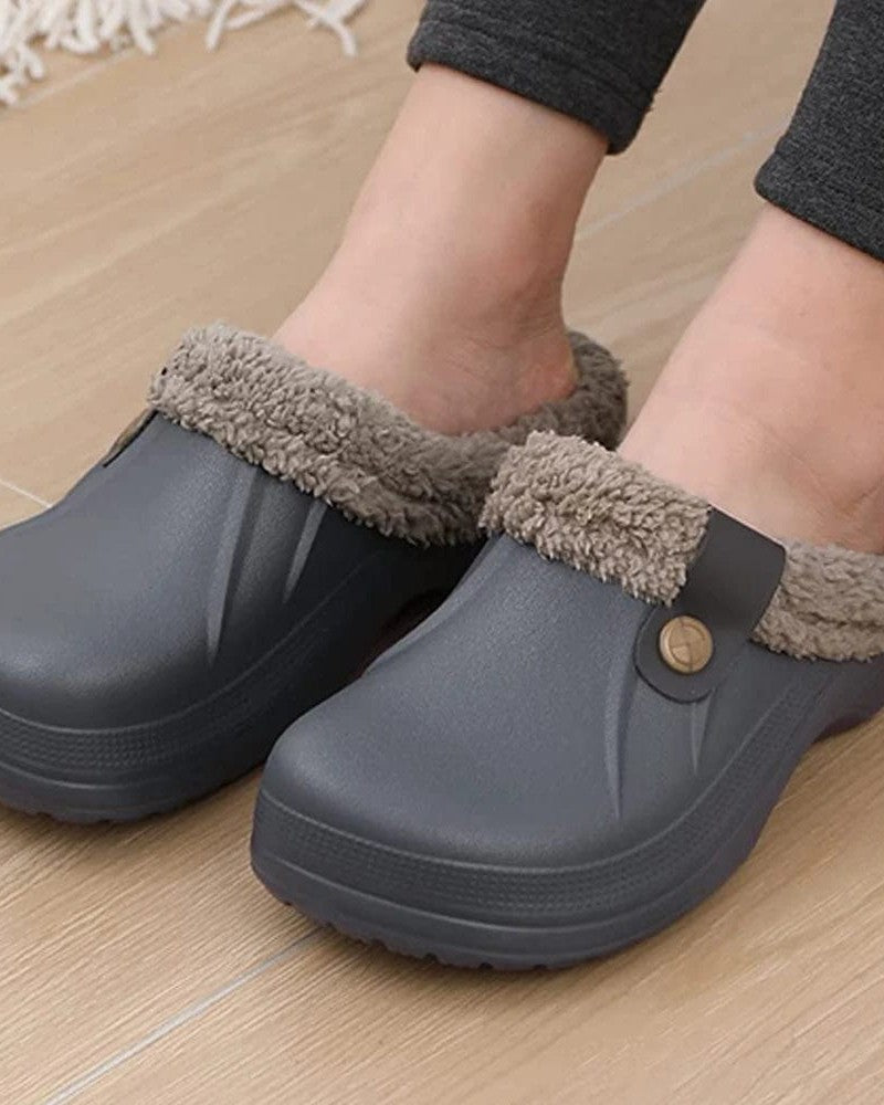 Sabots fourrés homme confort