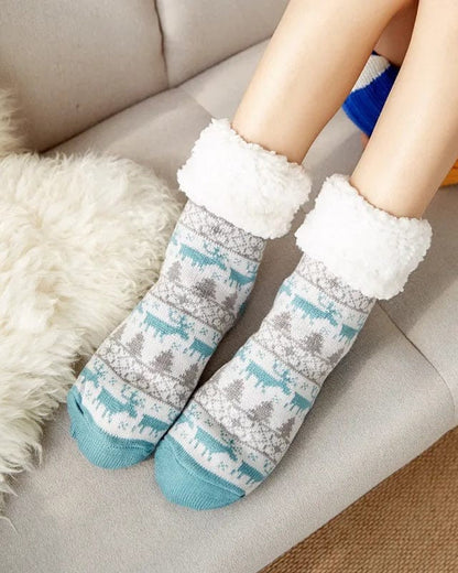 Chausson chaussette femme hiver
