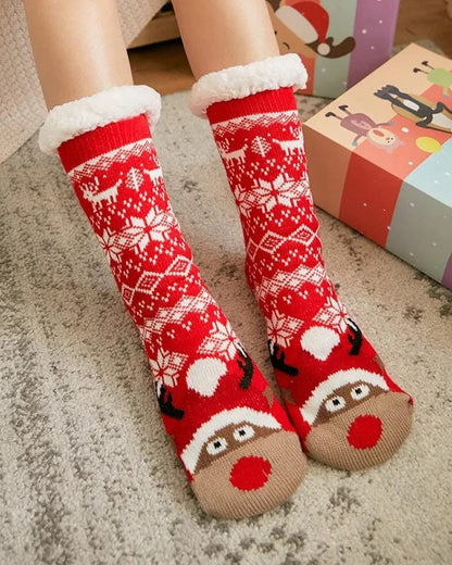Chausson chaussette femme hiver