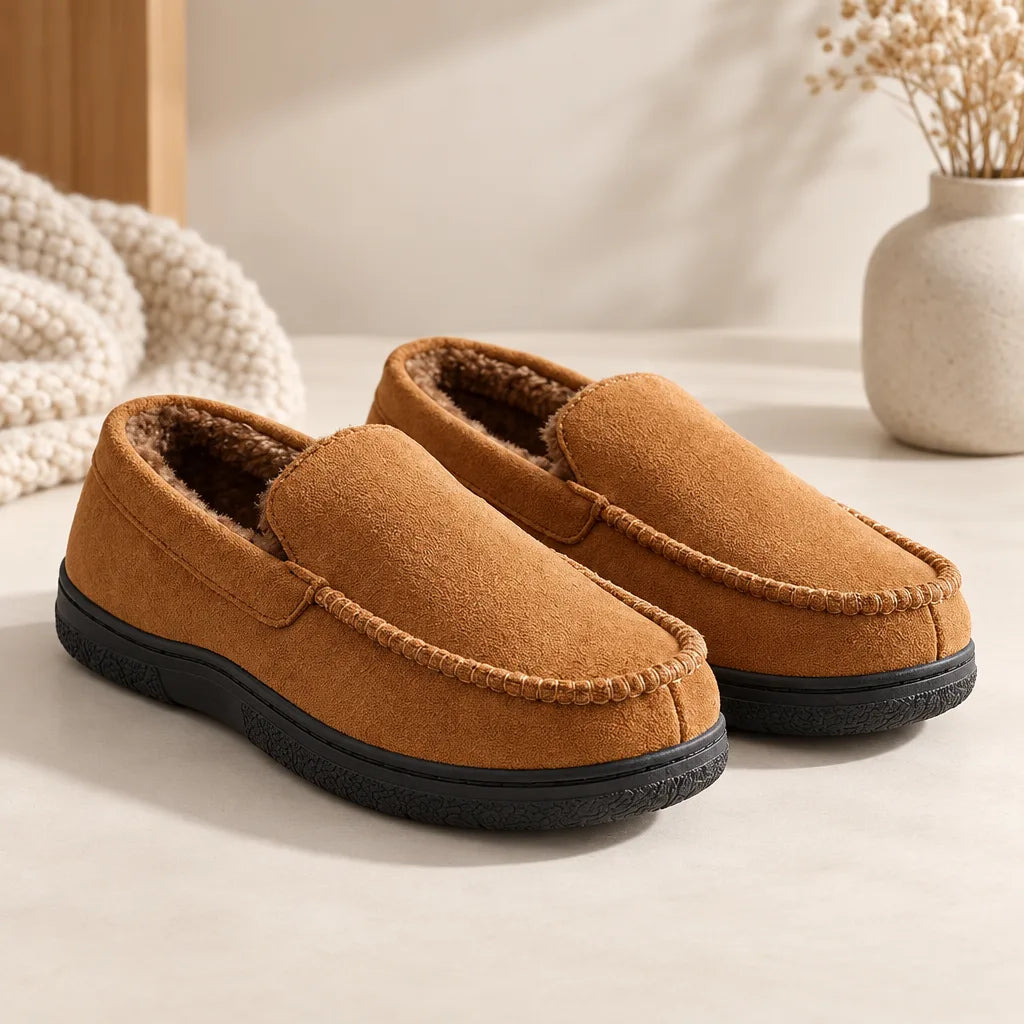 Mocassins d intérieur homme