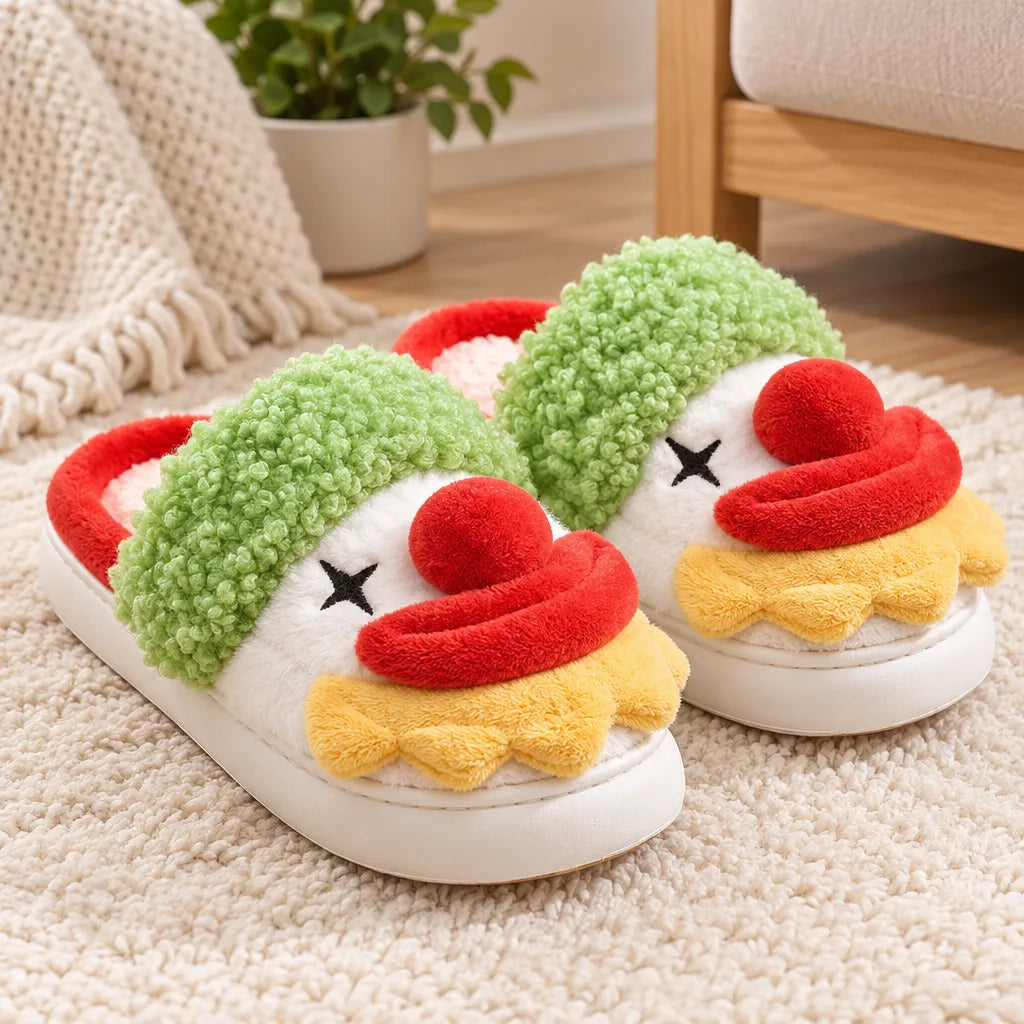 Chausson clown femme homme