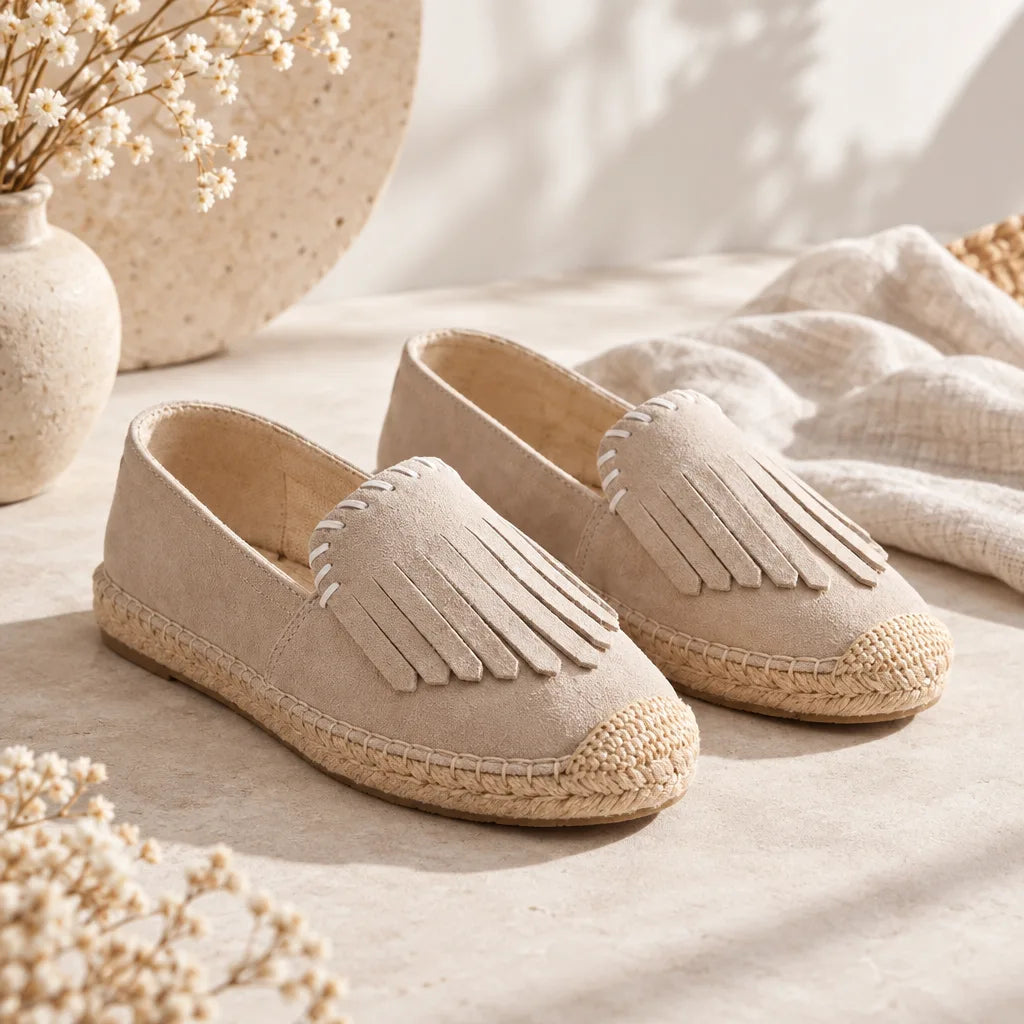 Espadrille femme bohème