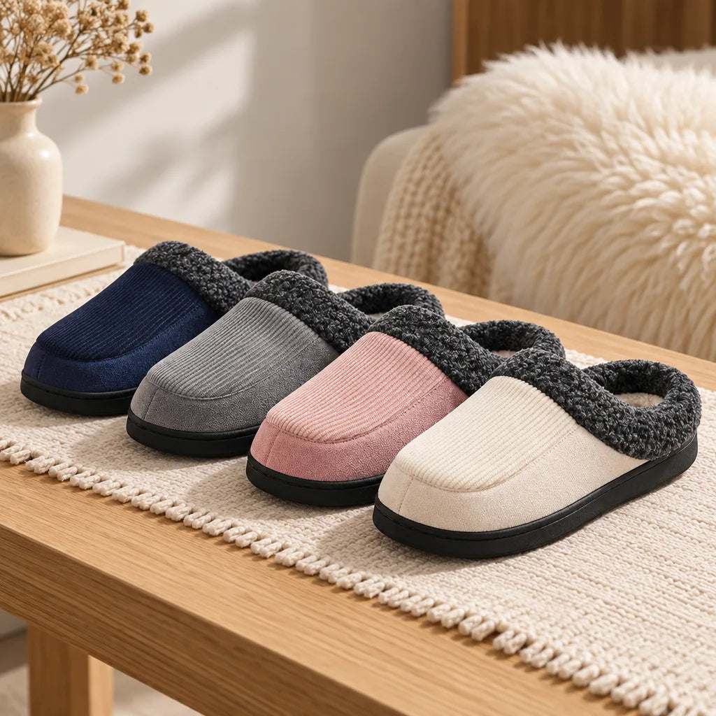 Chausson hiver doublé femme