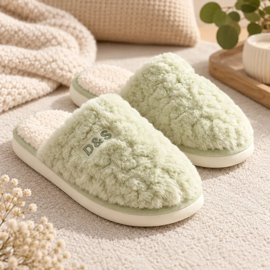 Chausson femme interieur flanelle