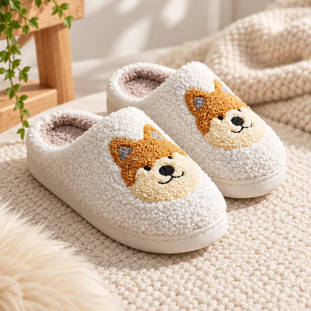 Chausson corgi femme homme