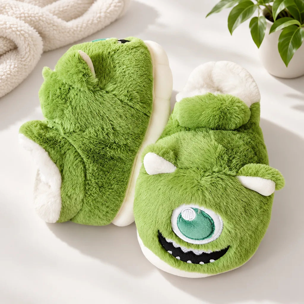 Chausson monstre cartoon
