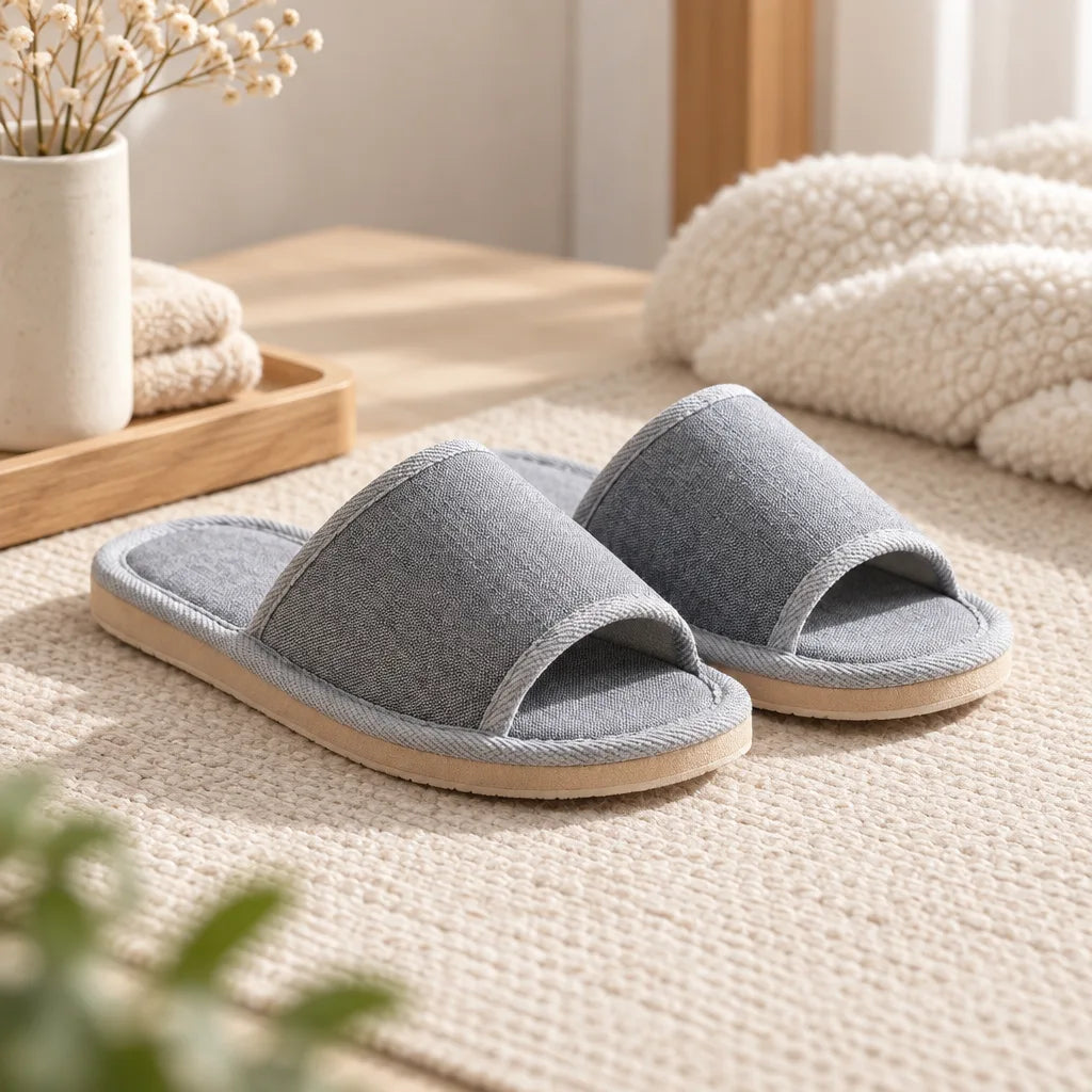 Chausson en tissu confortable