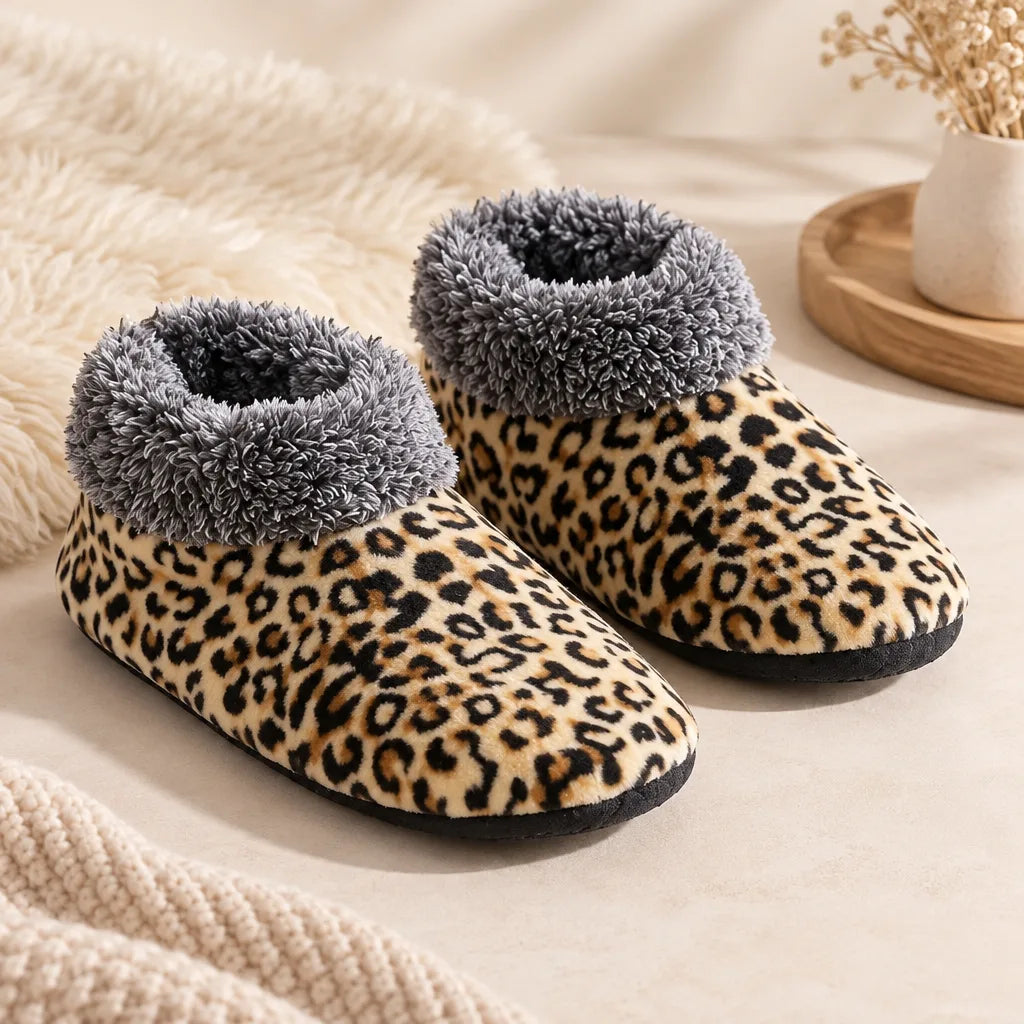 Chausson chaussette femme polaire