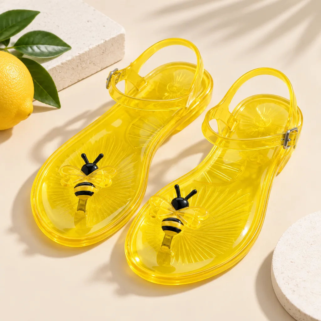 Sandales femme PVC fruitées