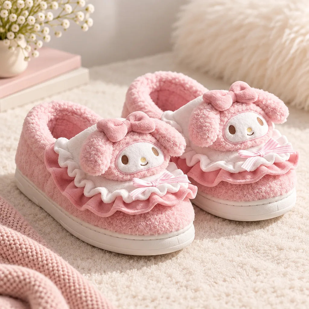 Chausson femme kawaii