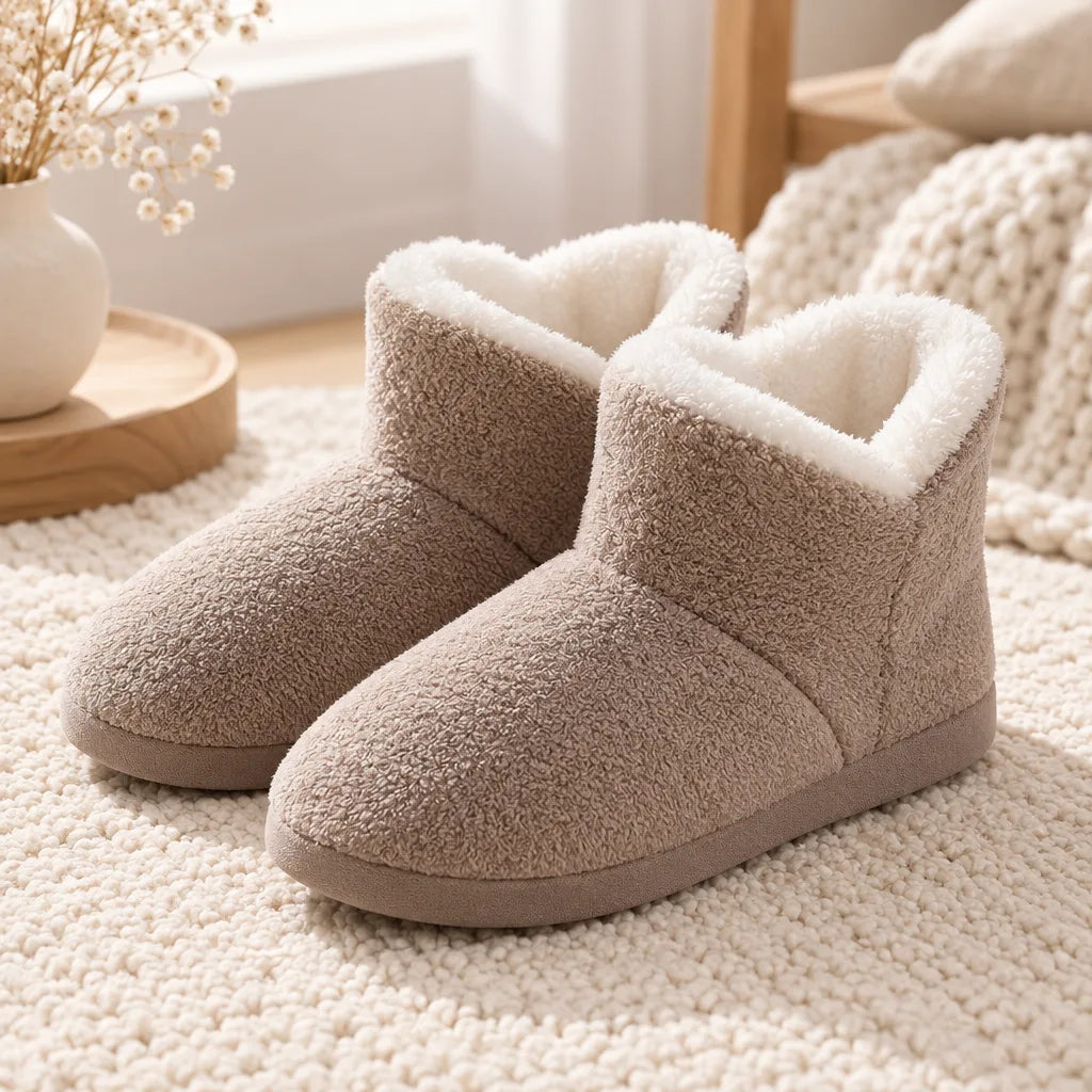 Chausson botte femme