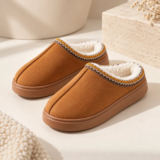 Chausson femme doublure chaude