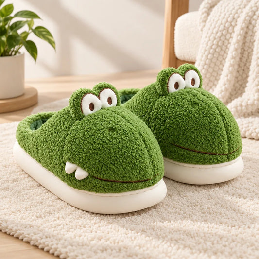 Chausson hiver crocodile