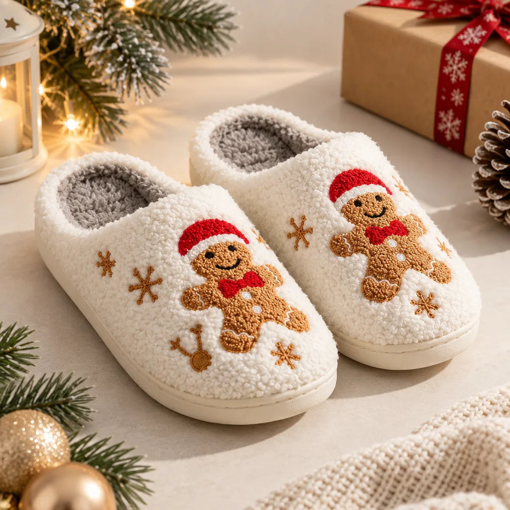 Chausson femme noel