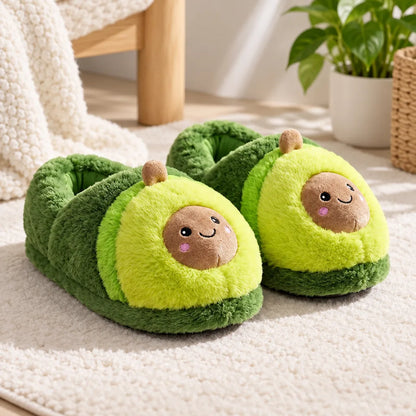 Chausson avocat coton femme