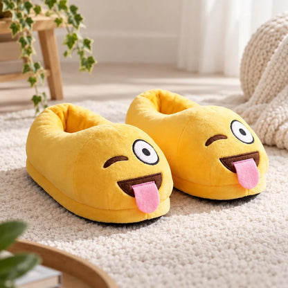 Chausson emoji confortable