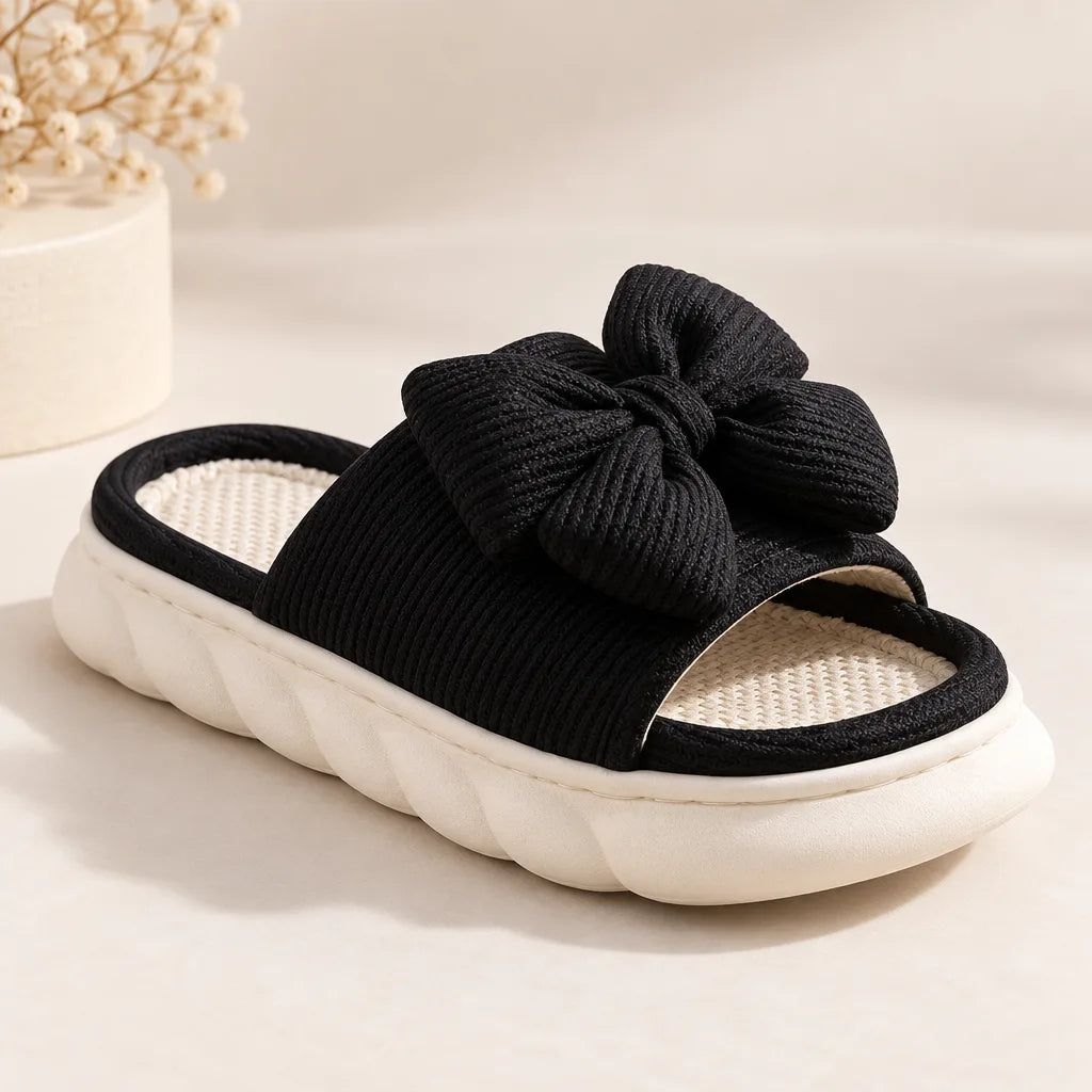 Chausson sandale femme semelle