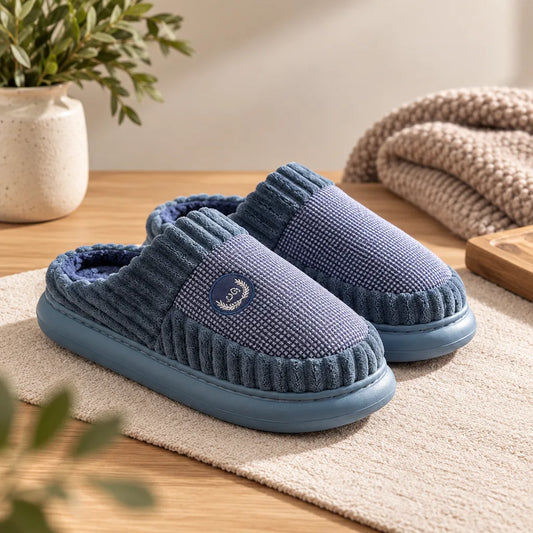 Chausson pantoufle homme polaire