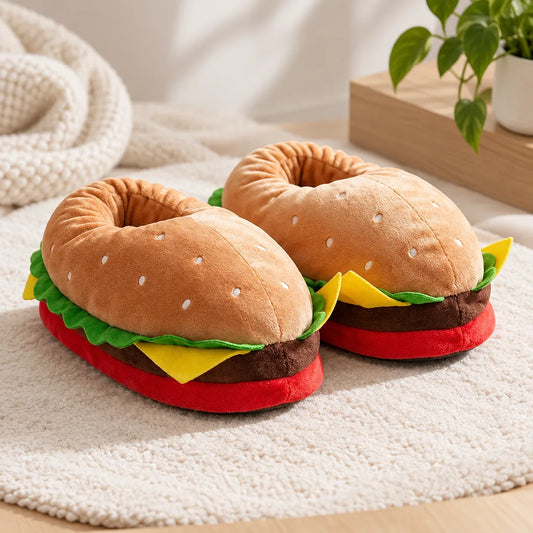 Chausson femme motif cartoon