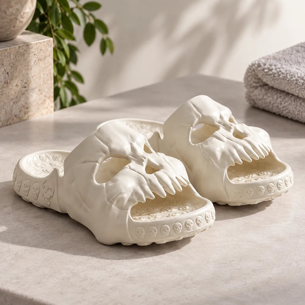 Chausson homme tete de