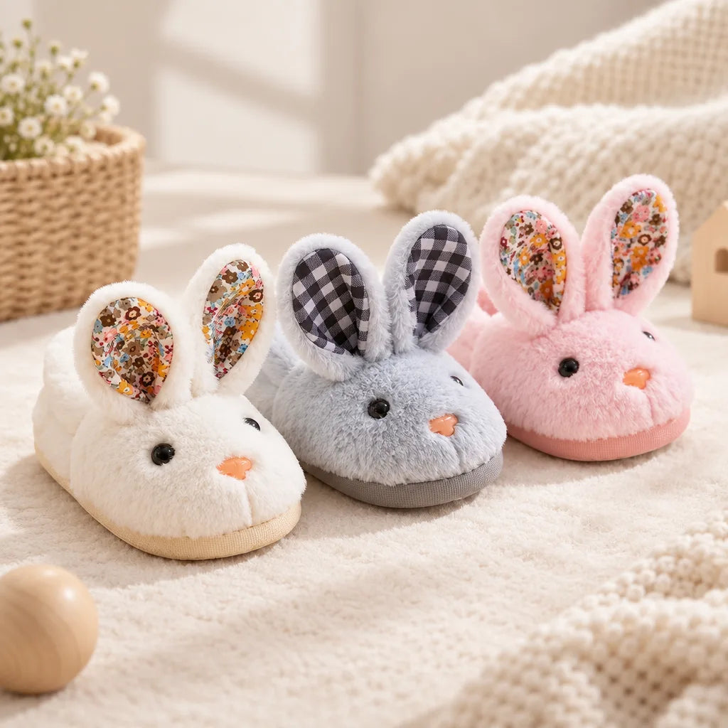 Chausson enfant lapin