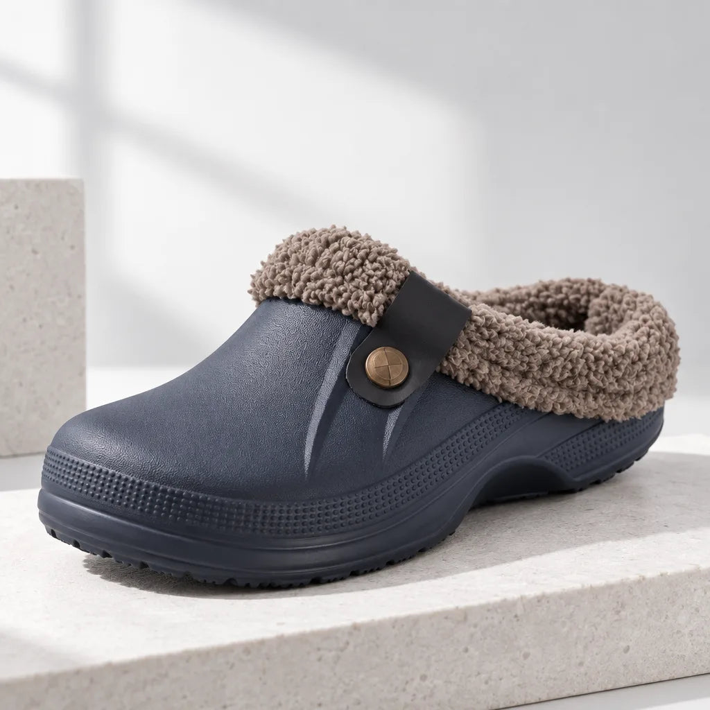 Sabots fourrés homme confort