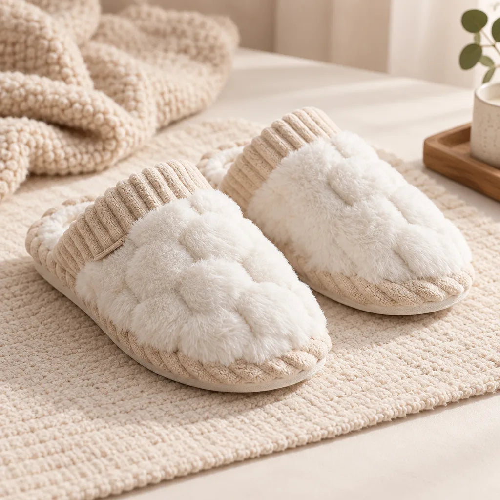 Chausson femme doux