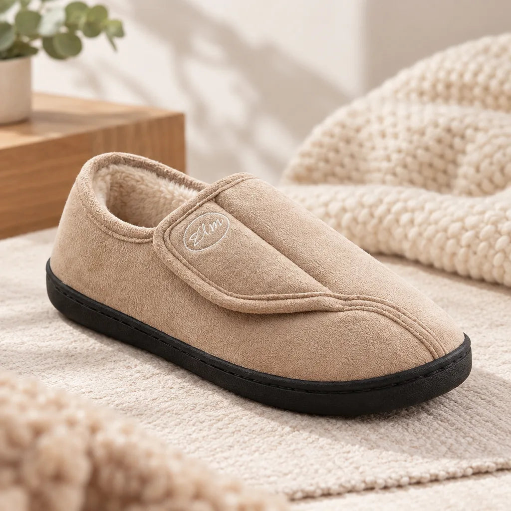Chausson femme hiver fourré
