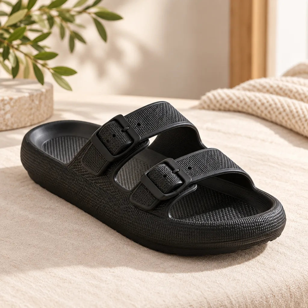 Chausson sandale femme interieur